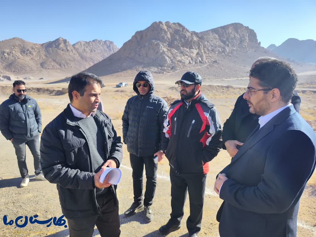 آغاز-عملیات-خاکبرداری-جهت-احداث-مخزن-۲۰۰۰-متر-مکعبی-پساب-بهارستان